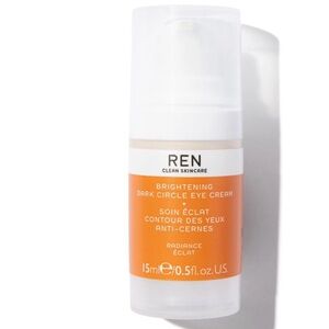 NIB REN Clean Skincare Brightening Dark Circle Eye Cream Full Size 0.5 fl oz